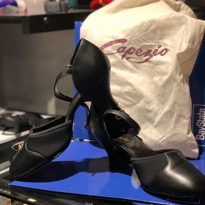 Capezio Closed Toe T-strap Character Shoe